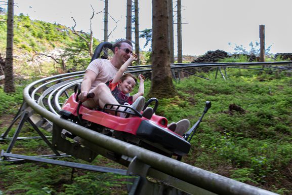 Forsegla Coaster Fforest Coaster | Soar at 25mph through the Welsh woodland | Zip World