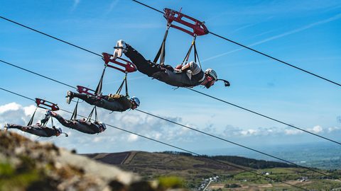 Zip Line Fastest Velocity | Experience the fastest zip line in the world at Zip World in ...