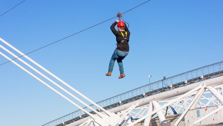 Zip Line Cardiff Stadium Flyer | Soar along the iconic Cardiff Principality Stadium on ...