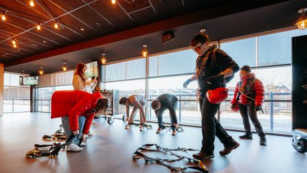 Zip Line Cardiff Stadium Flyer | Soar along the iconic Cardiff Principality Stadium on ...