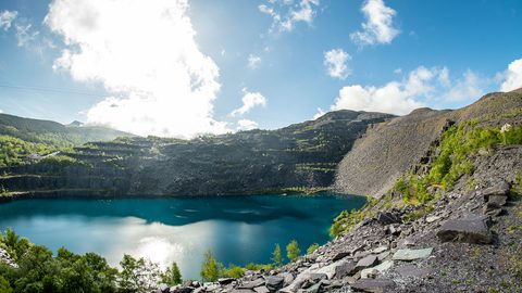 Penrhyn Quarry Backdrop
