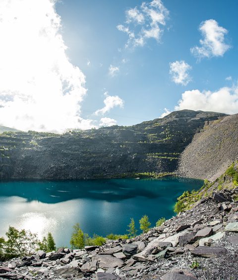Penrhyn Quarry Backdrop