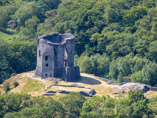 Dolbadarn castle in snowdonia wales 2025 03 08 03 23 14 utc
