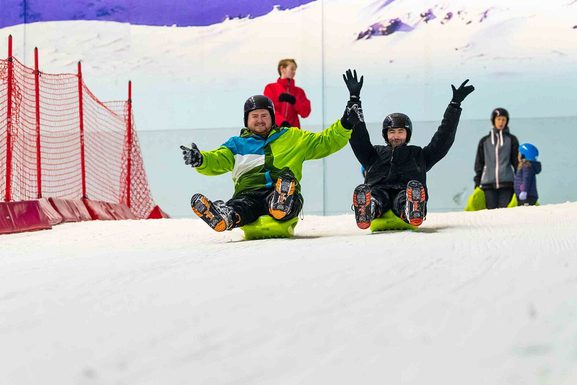 Snow park double sledging cfe w1100